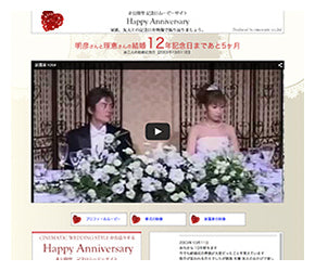 Happy Anniversary「皆様からのお声」