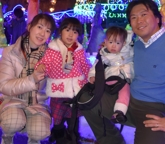 家族４人で無事１０年目を迎えることができました