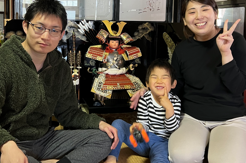 妻と笑いながら当時を思い出せました