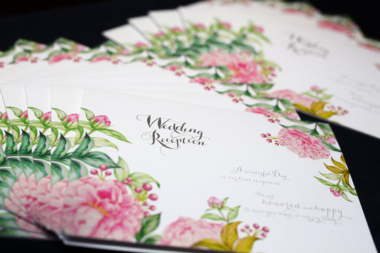 手作りするならコレ！ゲストカードは【台紙つき名刺サイズ】が新定番